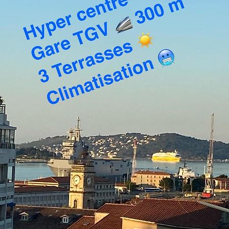 Apartamento Les Terrasses, Charme Et Authenticite En Hyper Centre De Toulon, Ideal Pour Un Sejour Romantique Ou Une Escapade Urbaine Exterior foto